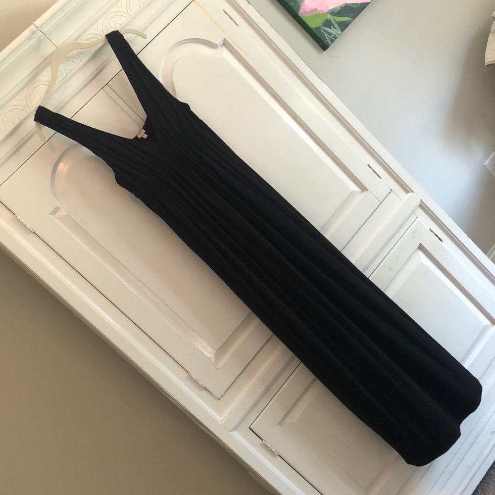 Black J. Crew maxi dress